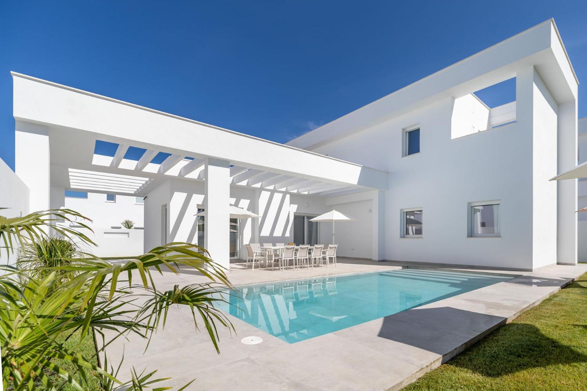Elena Sea Villa Novo Sancti Petri Exteriör bild