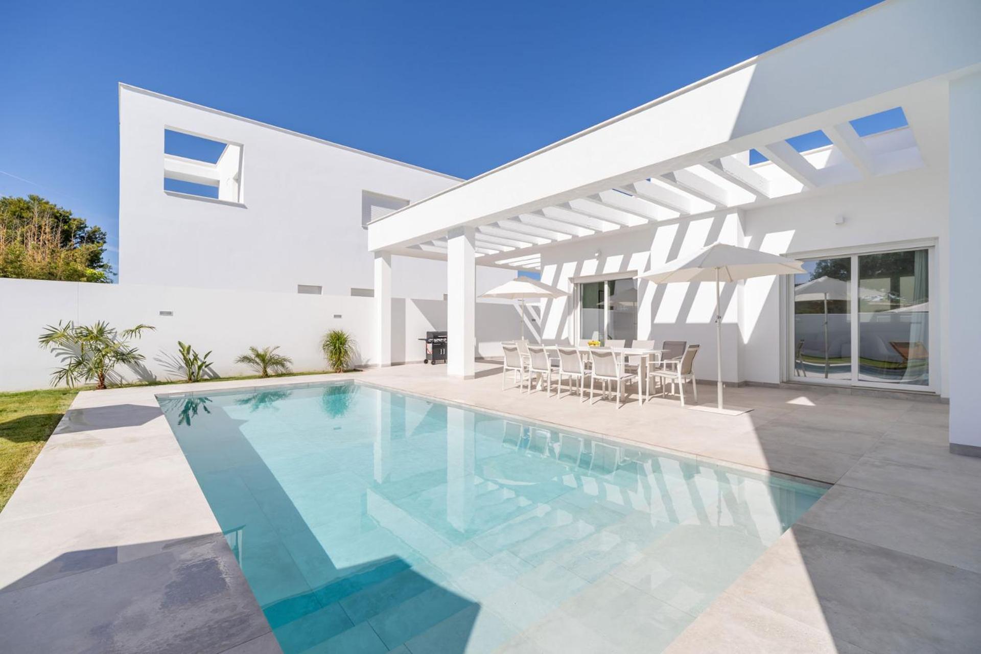 Elena Sea Villa Novo Sancti Petri Exteriör bild