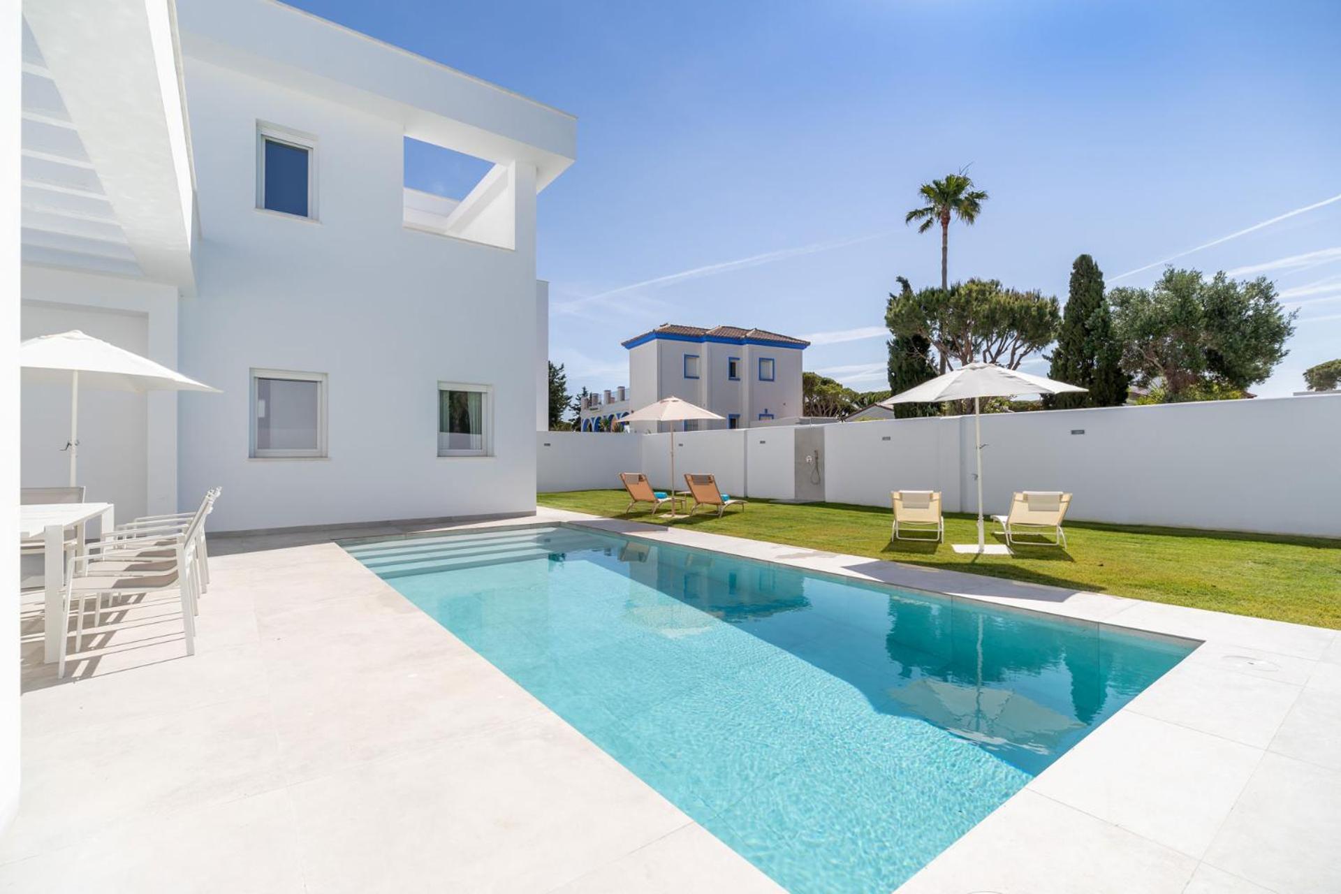 Elena Sea Villa Novo Sancti Petri Exteriör bild