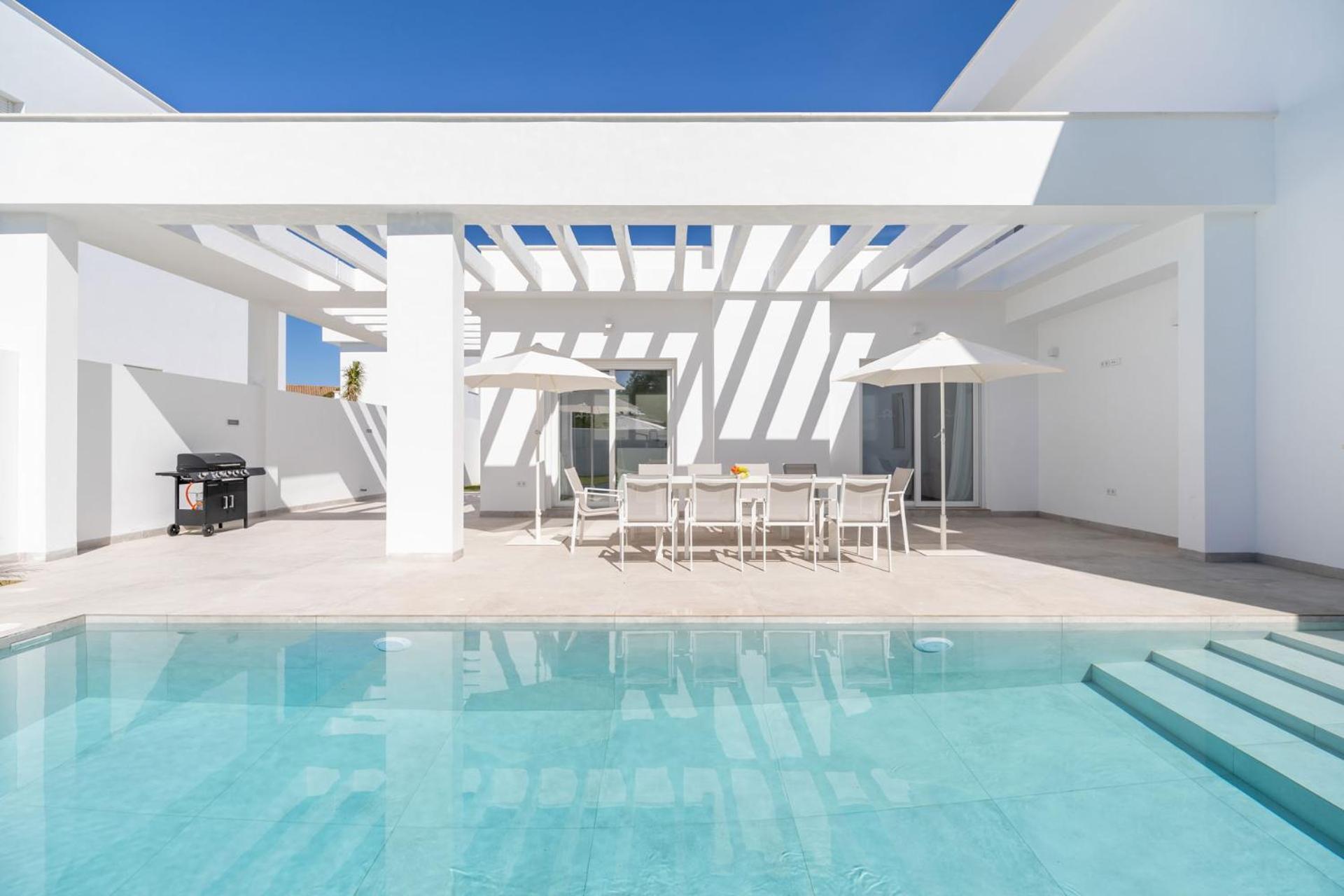 Elena Sea Villa Novo Sancti Petri Exteriör bild