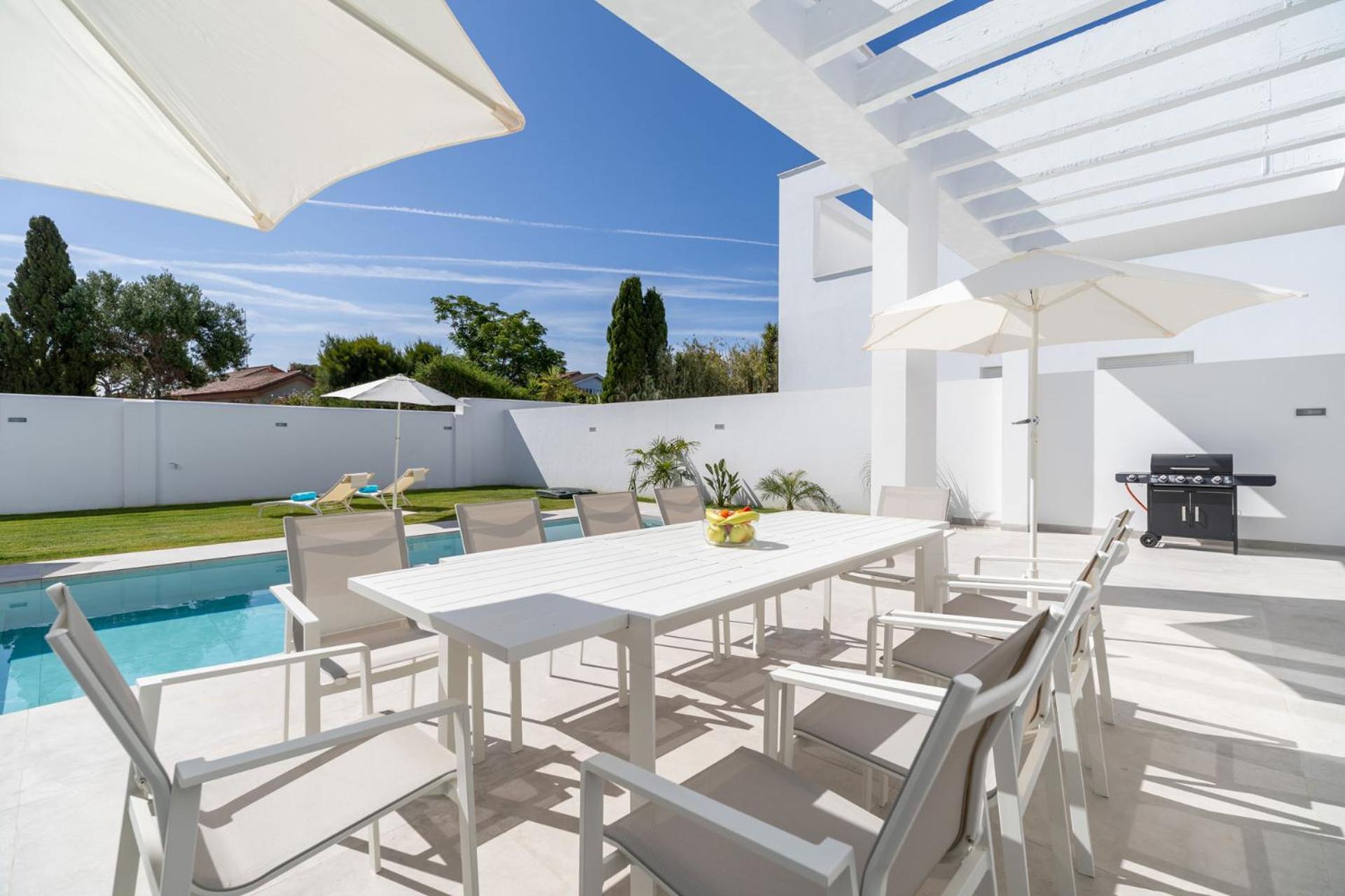 Elena Sea Villa Novo Sancti Petri Exteriör bild